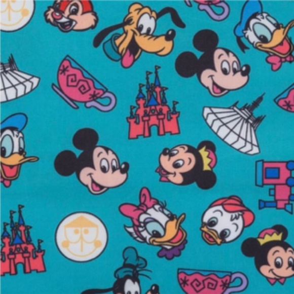 Disney Parks Loungefly Mickey And Friends Castle Canvas Loungefly Backpack main image 4